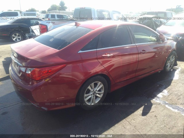 Photo 3 VIN: 5NPEB4AC6EH834378 - HYUNDAI SONATA 