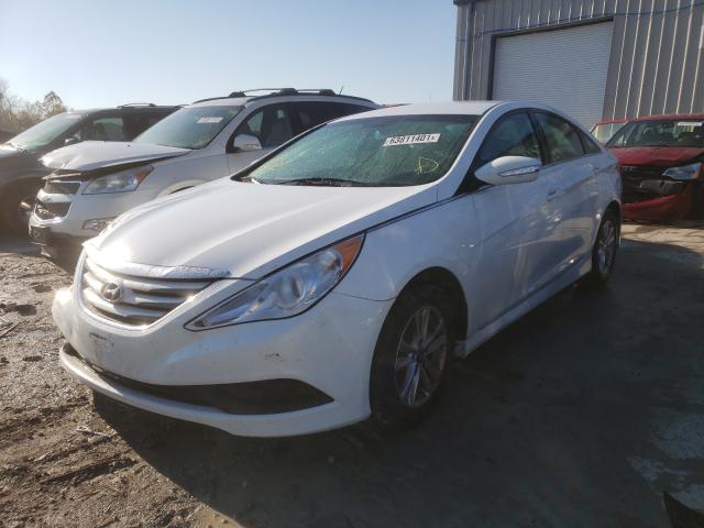 Photo 1 VIN: 5NPEB4AC6EH834641 - HYUNDAI SONATA GLS 