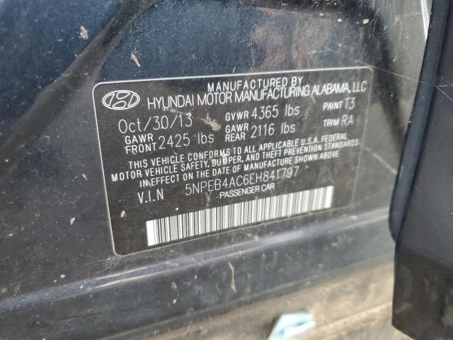 Photo 12 VIN: 5NPEB4AC6EH841797 - HYUNDAI SONATA GLS 