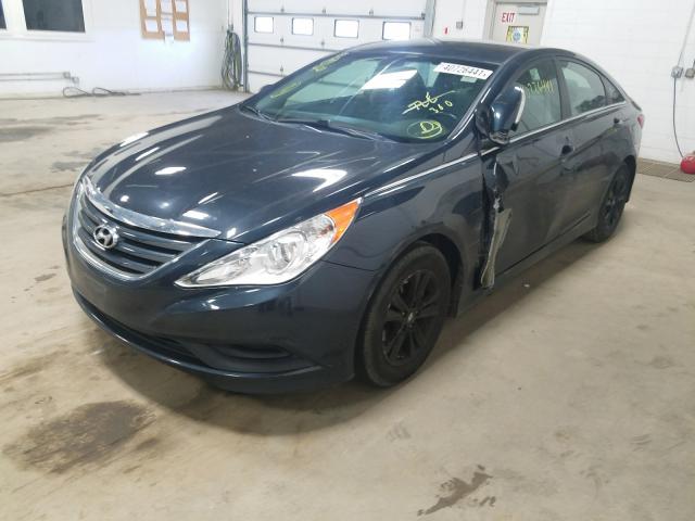 Photo 1 VIN: 5NPEB4AC6EH844084 - HYUNDAI SONATA GLS 