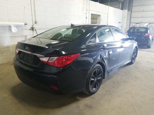 Photo 3 VIN: 5NPEB4AC6EH844084 - HYUNDAI SONATA GLS 