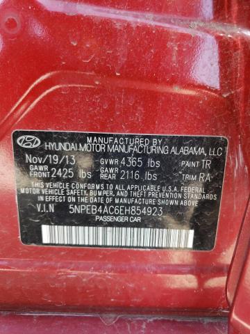 Photo 11 VIN: 5NPEB4AC6EH854923 - HYUNDAI SONATA 