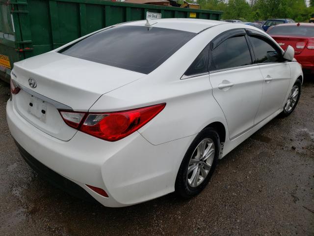 Photo 3 VIN: 5NPEB4AC6EH867588 - HYUNDAI SONATA GLS 