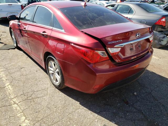 Photo 2 VIN: 5NPEB4AC6EH887422 - HYUNDAI SONATA GLS 