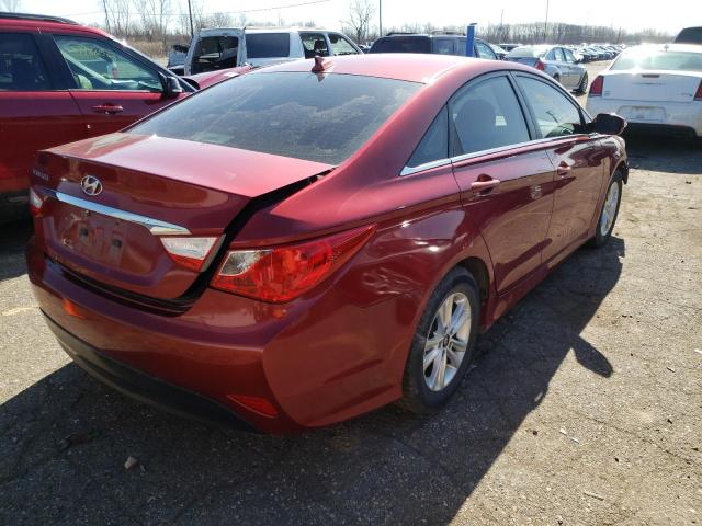 Photo 3 VIN: 5NPEB4AC6EH887422 - HYUNDAI SONATA GLS 