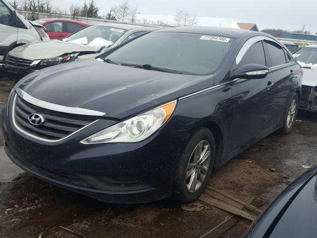 Photo 1 VIN: 5NPEB4AC6EH890210 - HYUNDAI SONATA GLS 