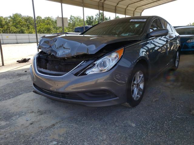 Photo 1 VIN: 5NPEB4AC6EH893799 - HYUNDAI SONATA GLS 