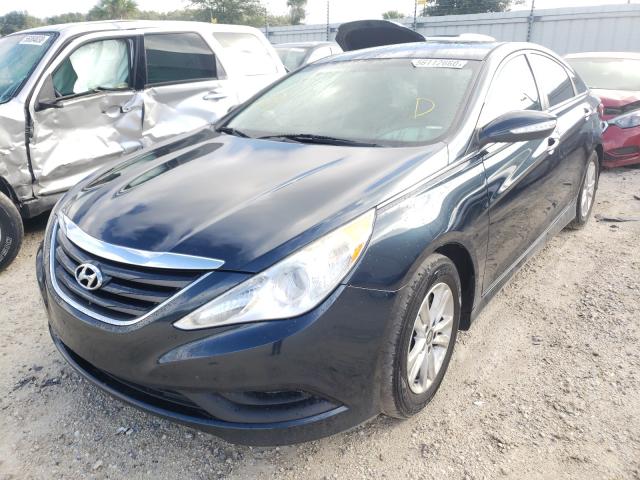 Photo 1 VIN: 5NPEB4AC6EH898128 - HYUNDAI SONATA GLS 