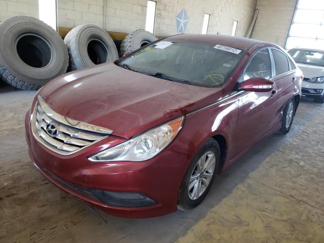 Photo 1 VIN: 5NPEB4AC6EH903537 - HYUNDAI SONATA GLS 