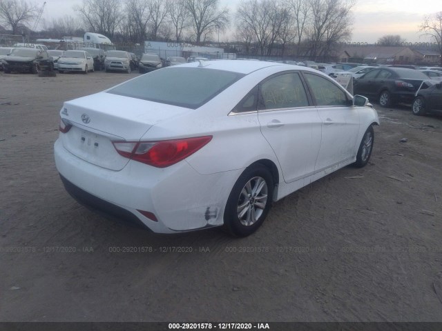 Photo 3 VIN: 5NPEB4AC6EH907362 - HYUNDAI SONATA 