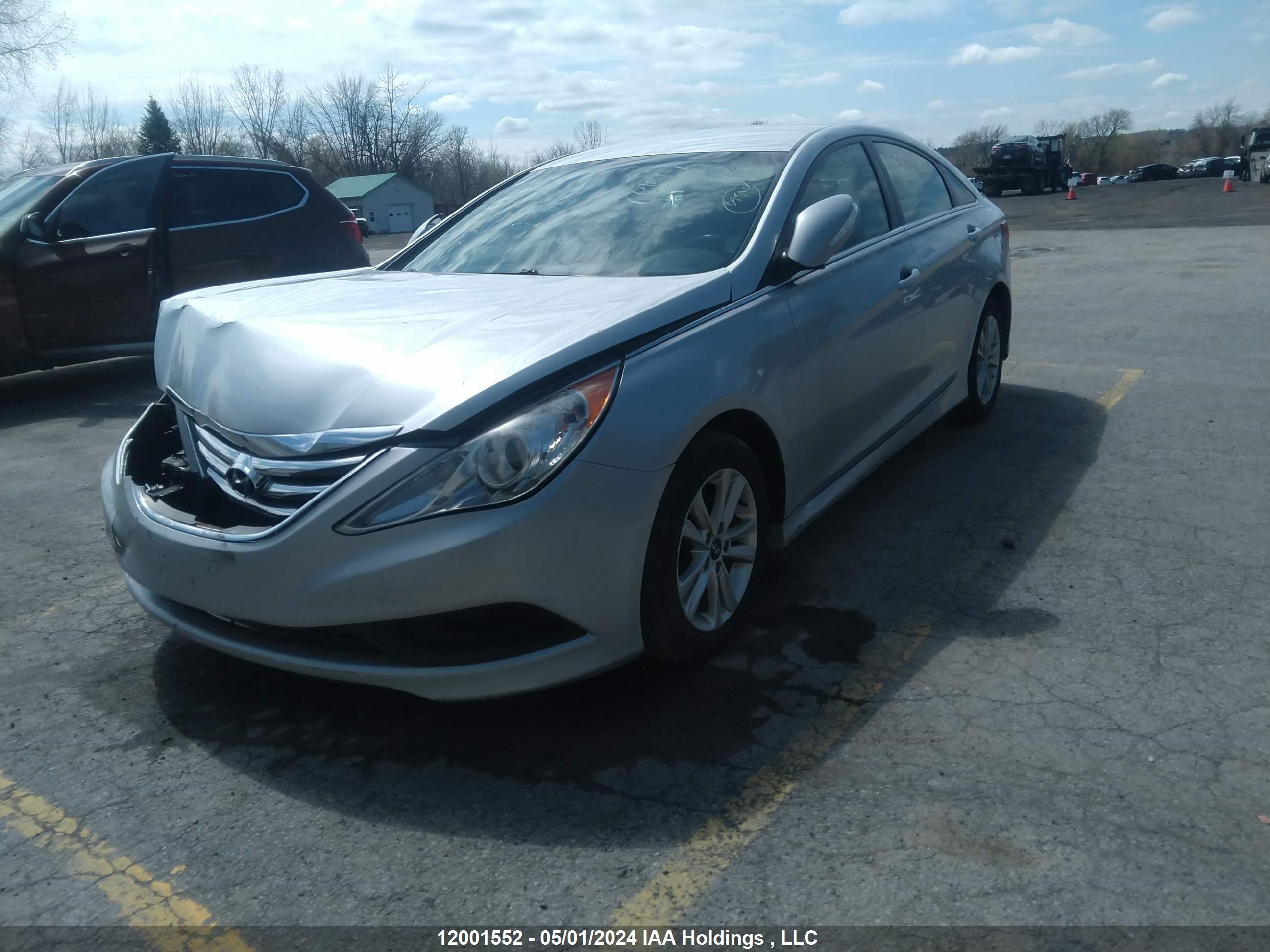 Photo 1 VIN: 5NPEB4AC6EH911024 - HYUNDAI SONATA 