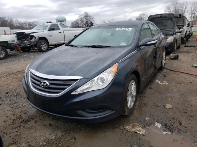 Photo 1 VIN: 5NPEB4AC6EH921004 - HYUNDAI SONATA GLS 