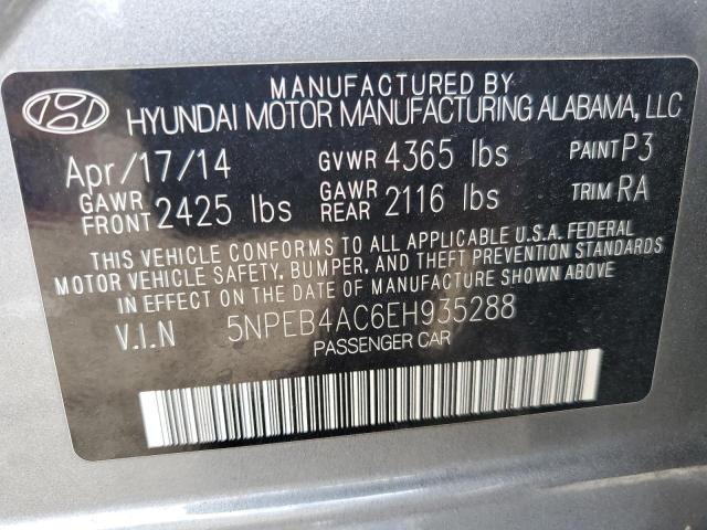 Photo 12 VIN: 5NPEB4AC6EH935288 - HYUNDAI SONATA 