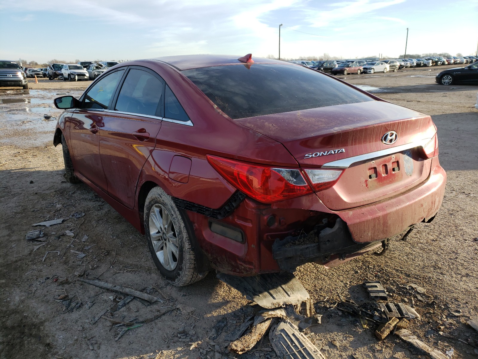 Photo 2 VIN: 5NPEB4AC6EH943259 - HYUNDAI SONATA GLS 