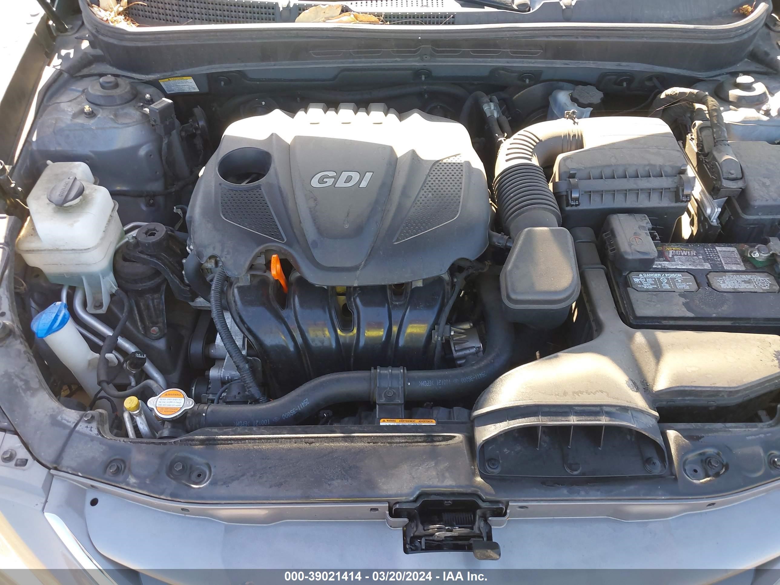 Photo 9 VIN: 5NPEB4AC7BH041943 - HYUNDAI SONATA 