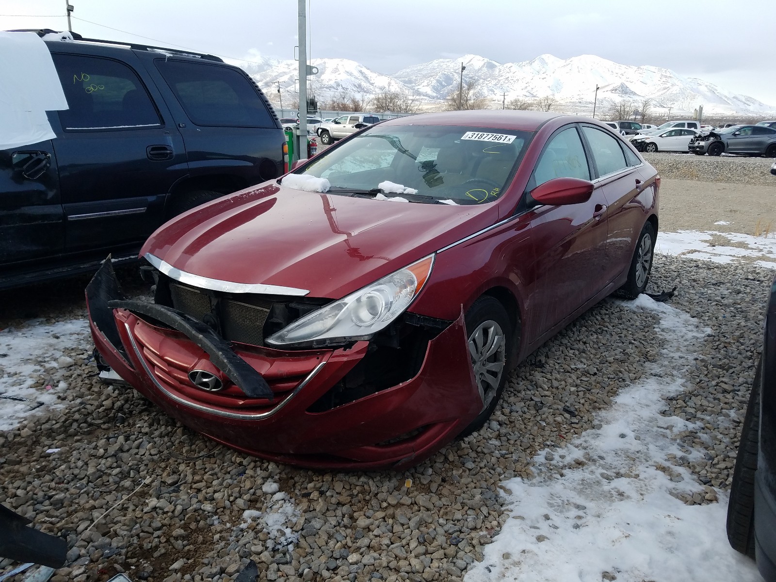 Photo 1 VIN: 5NPEB4AC7BH048200 - HYUNDAI SONATA GLS 