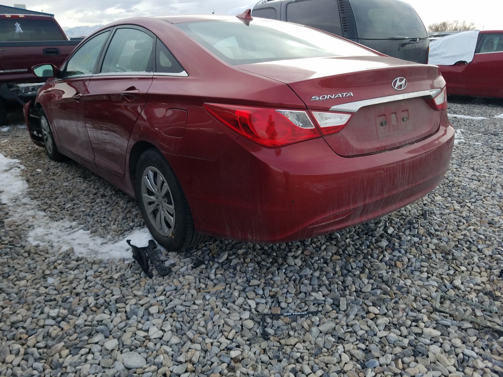 Photo 2 VIN: 5NPEB4AC7BH048200 - HYUNDAI SONATA GLS 