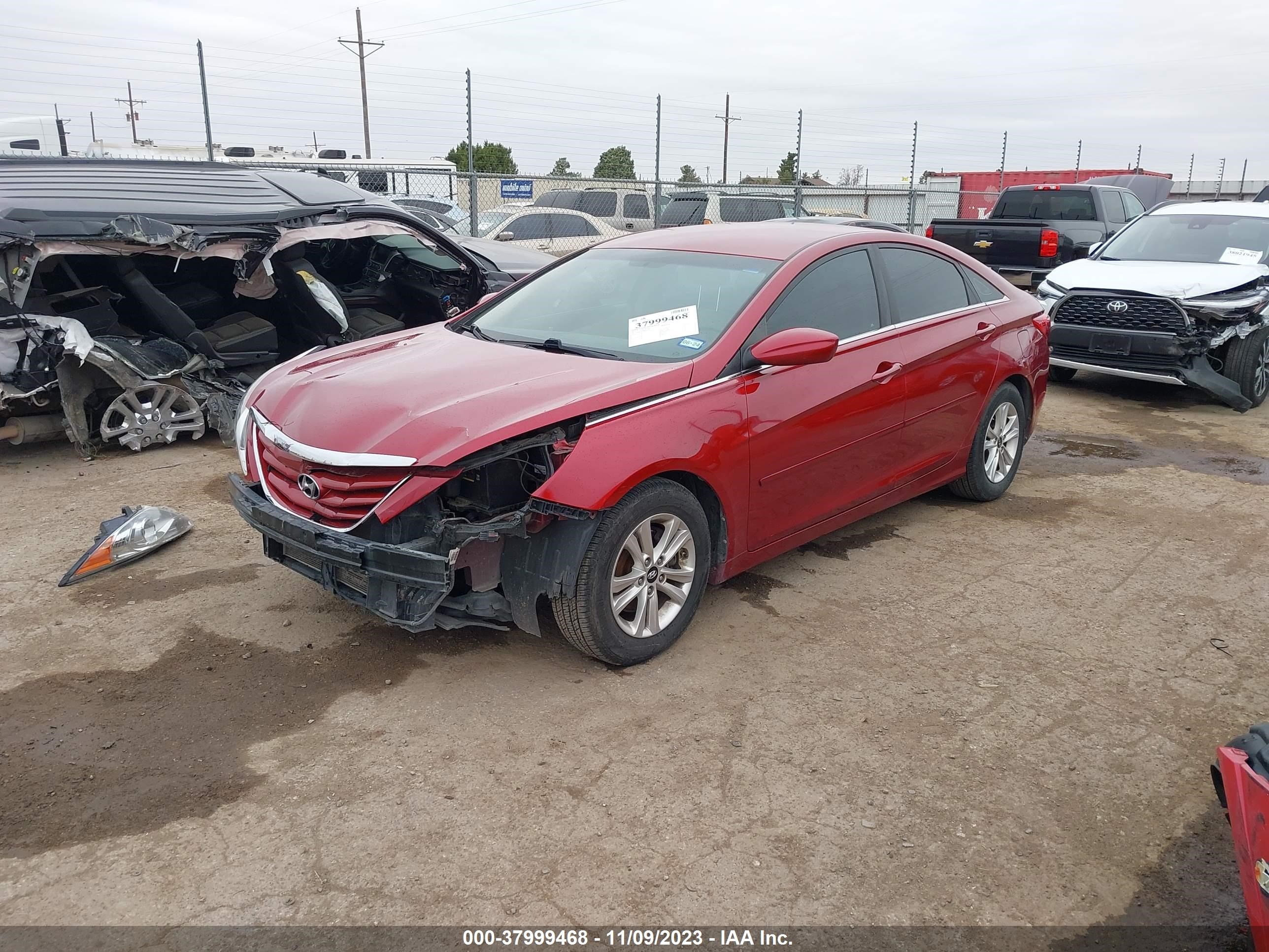 Photo 1 VIN: 5NPEB4AC7BH100506 - HYUNDAI SONATA 