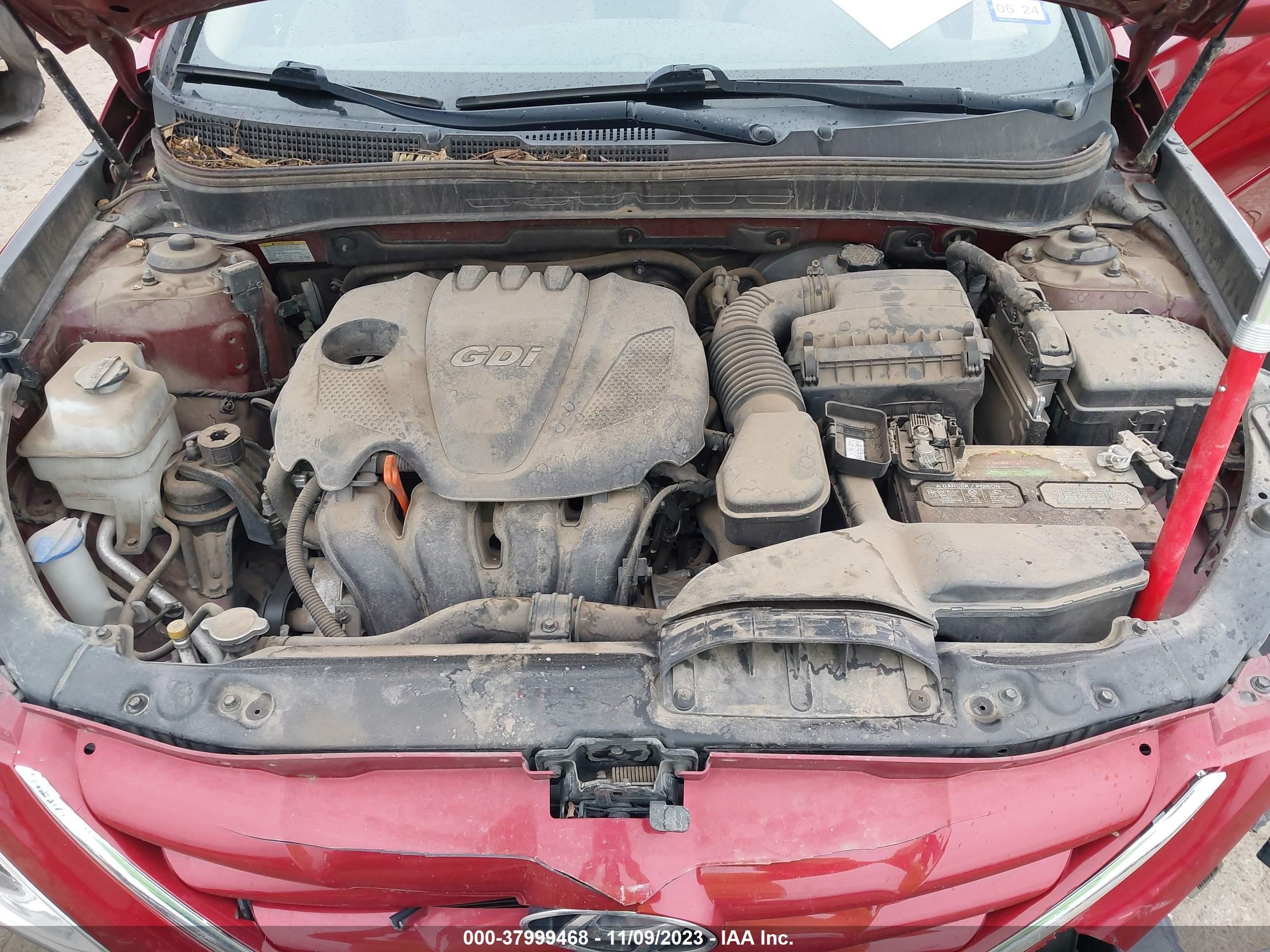 Photo 9 VIN: 5NPEB4AC7BH100506 - HYUNDAI SONATA 