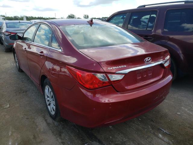 Photo 2 VIN: 5NPEB4AC7BH170409 - HYUNDAI SONATA GLS 