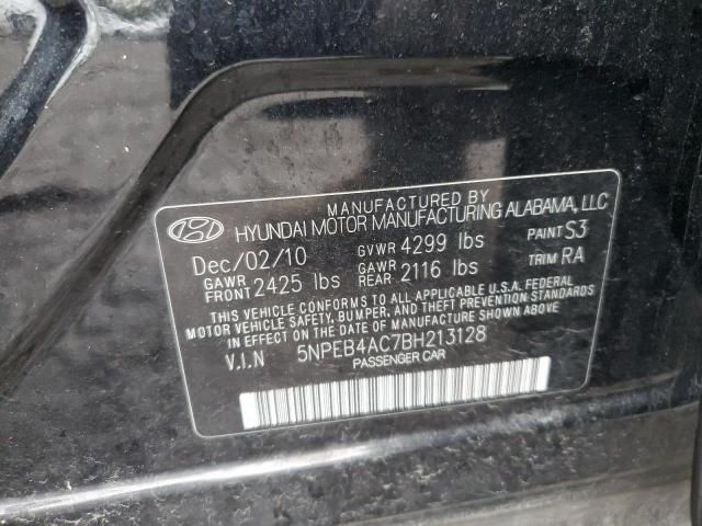 Photo 11 VIN: 5NPEB4AC7BH213128 - HYUNDAI SONATA 