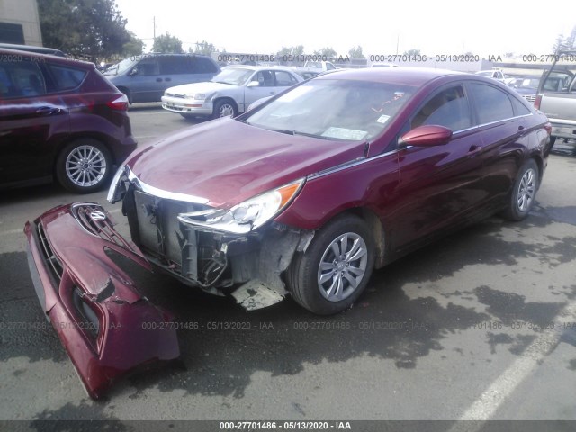 Photo 1 VIN: 5NPEB4AC7CH352855 - HYUNDAI SONATA 