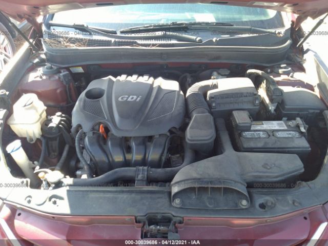 Photo 9 VIN: 5NPEB4AC7CH410625 - HYUNDAI SONATA 