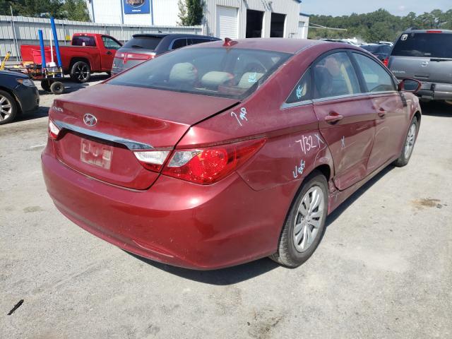 Photo 3 VIN: 5NPEB4AC7DH513352 - HYUNDAI SONATA GLS 