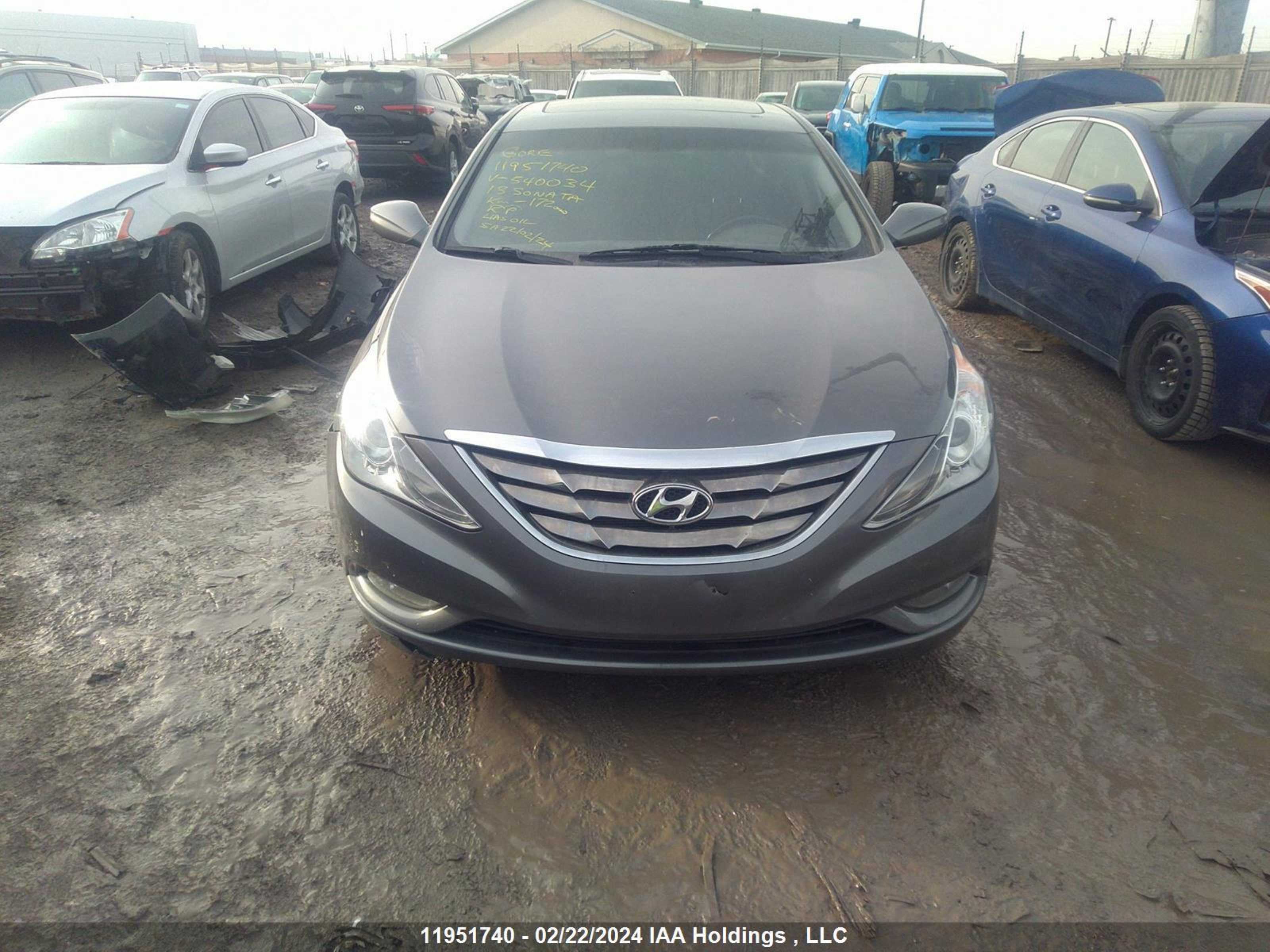 Photo 11 VIN: 5NPEB4AC7DH540034 - HYUNDAI SONATA 