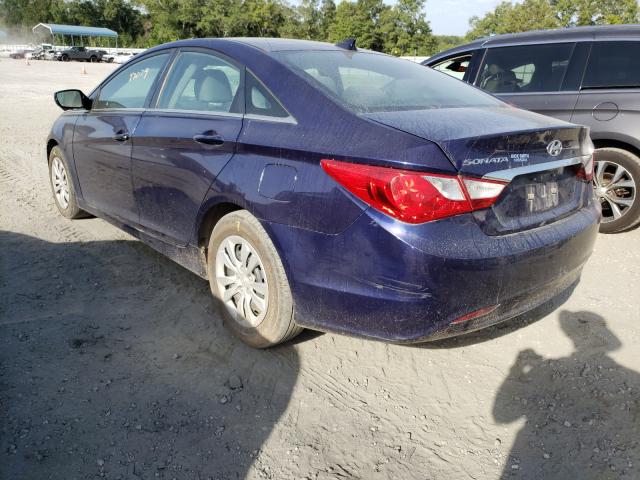 Photo 2 VIN: 5NPEB4AC7DH553480 - HYUNDAI SONATA GLS 