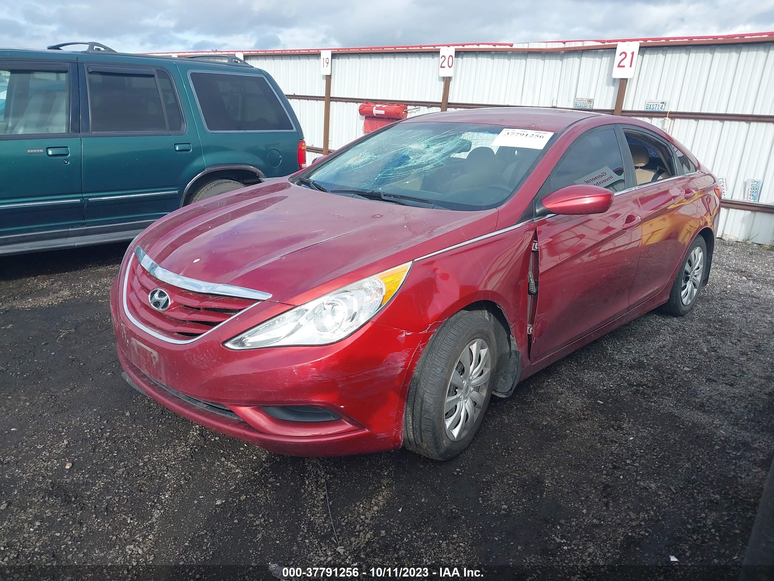 Photo 1 VIN: 5NPEB4AC7DH555293 - HYUNDAI SONATA 