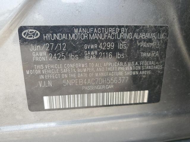 Photo 11 VIN: 5NPEB4AC7DH556377 - HYUNDAI SONATA 