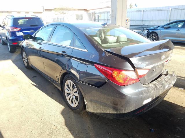 Photo 2 VIN: 5NPEB4AC7DH608221 - HYUNDAI SONATA GLS 