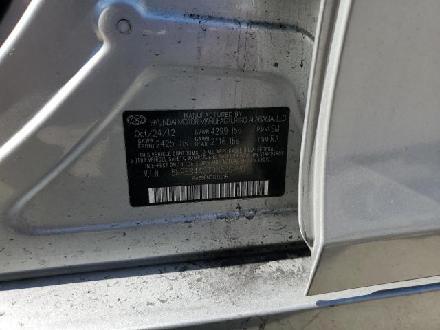 Photo 12 VIN: 5NPEB4AC7DH630798 - HYUNDAI SONATA 