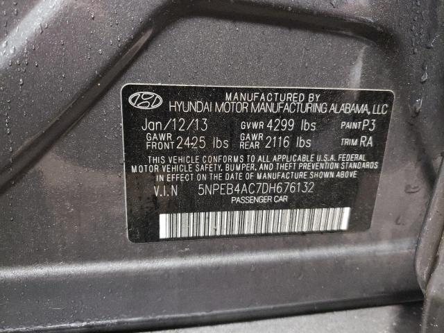 Photo 11 VIN: 5NPEB4AC7DH676132 - HYUNDAI SONATA GLS 