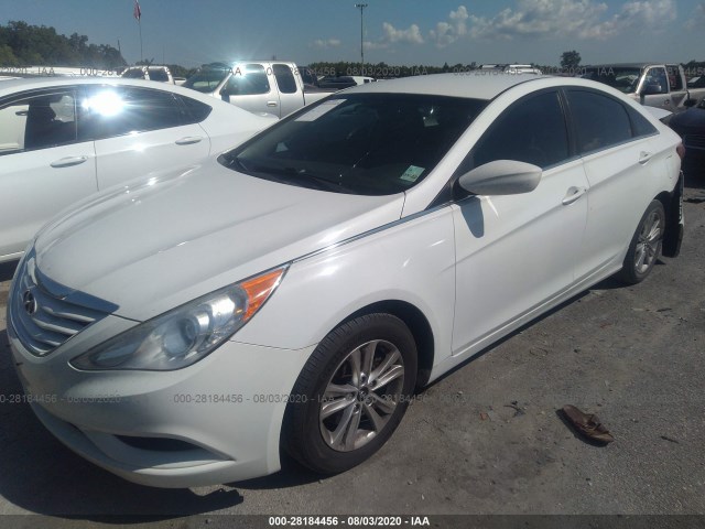 Photo 1 VIN: 5NPEB4AC7DH756711 - HYUNDAI SONATA 