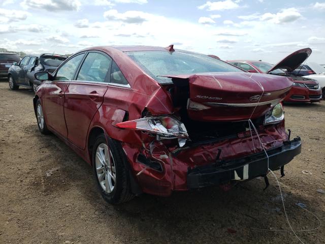 Photo 2 VIN: 5NPEB4AC7DH793967 - HYUNDAI SONATA GLS 