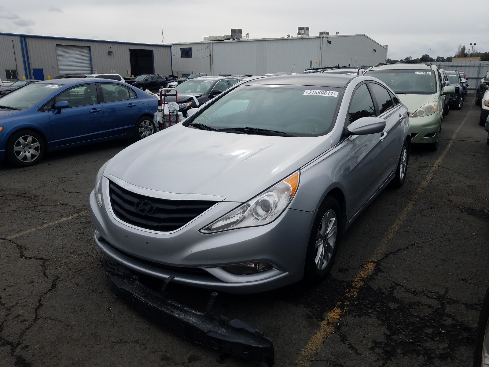 Photo 1 VIN: 5NPEB4AC7DH805566 - HYUNDAI SONATA GLS 