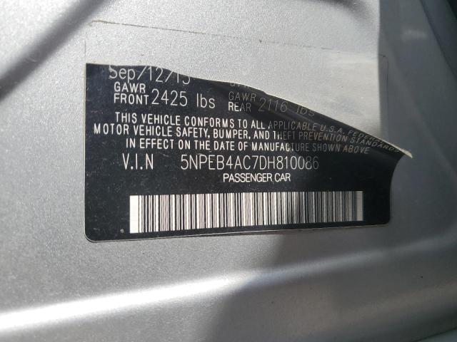 Photo 11 VIN: 5NPEB4AC7DH810086 - HYUNDAI SONATA 