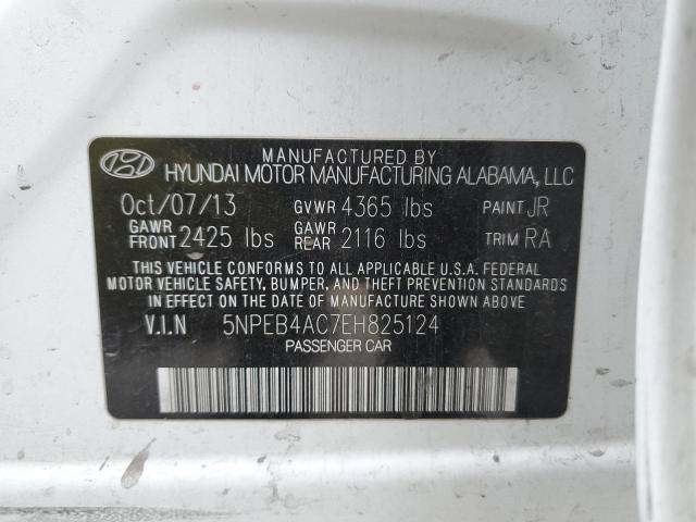 Photo 11 VIN: 5NPEB4AC7EH825124 - HYUNDAI SONATA GLS 