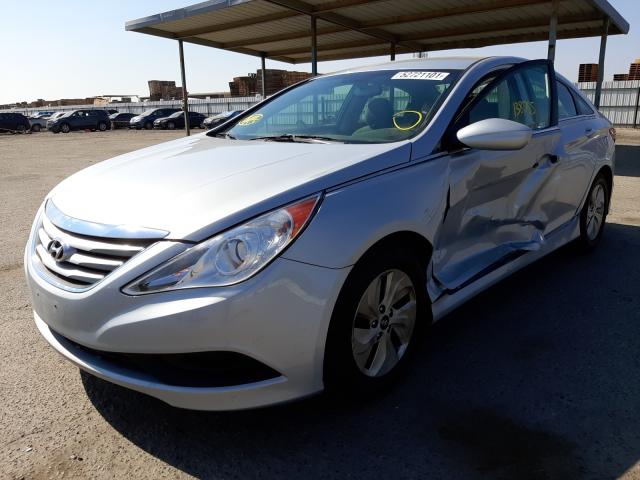 Photo 1 VIN: 5NPEB4AC7EH829318 - HYUNDAI SONATA GLS 