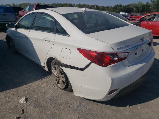 Photo 2 VIN: 5NPEB4AC7EH834924 - HYUNDAI SONATA GLS 