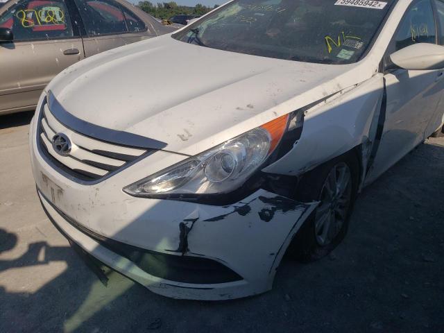 Photo 8 VIN: 5NPEB4AC7EH834924 - HYUNDAI SONATA GLS 