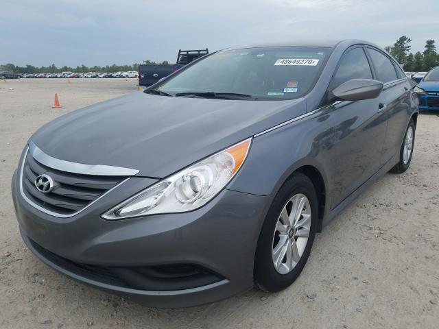 Photo 1 VIN: 5NPEB4AC7EH838780 - HYUNDAI SONATA GLS 