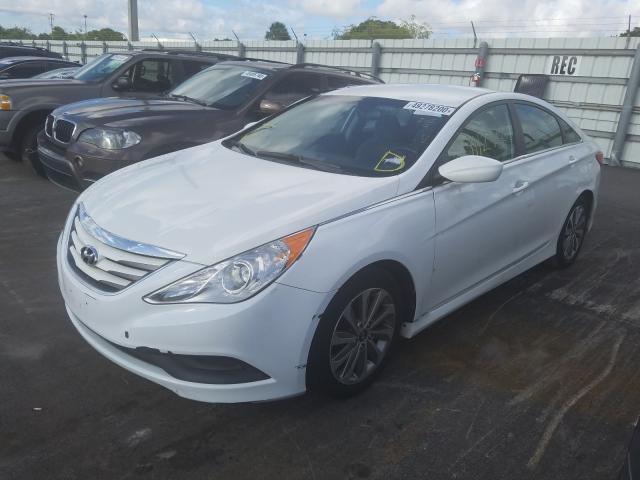 Photo 1 VIN: 5NPEB4AC7EH838889 - HYUNDAI SONATA GLS 