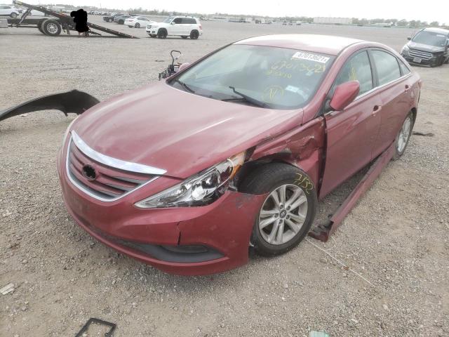 Photo 1 VIN: 5NPEB4AC7EH839010 - HYUNDAI SONATA GLS 