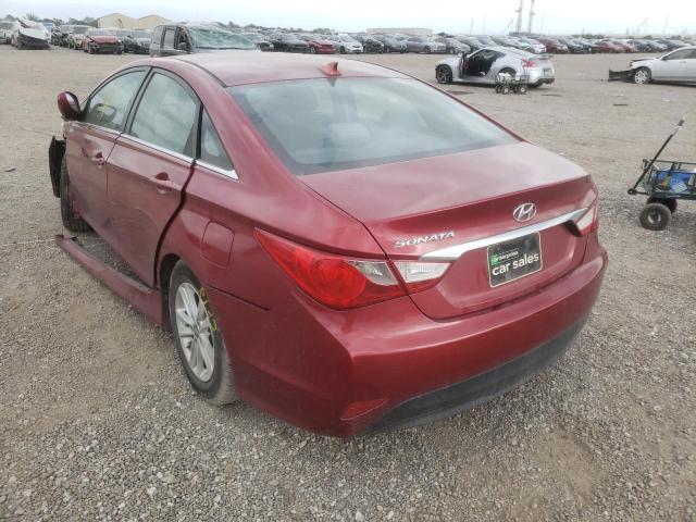 Photo 2 VIN: 5NPEB4AC7EH839010 - HYUNDAI SONATA GLS 