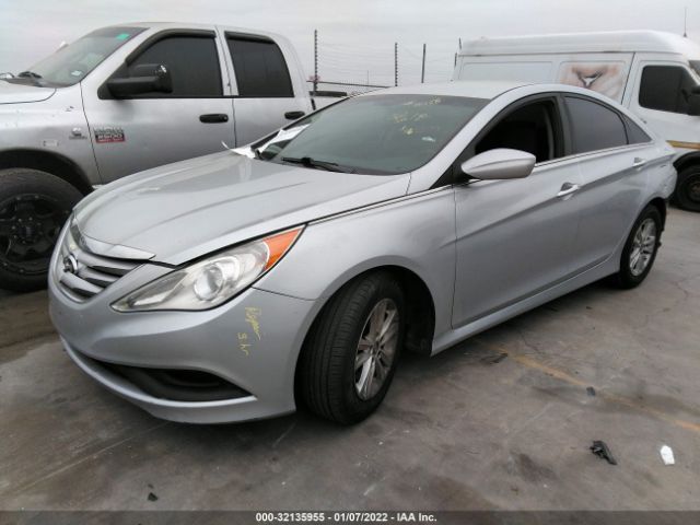 Photo 1 VIN: 5NPEB4AC7EH853327 - HYUNDAI SONATA 