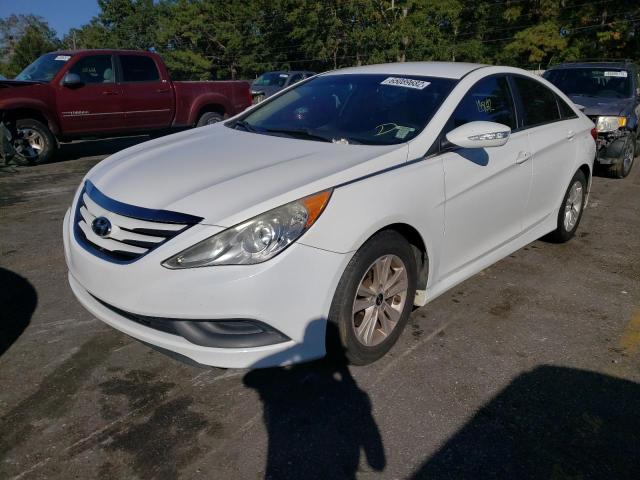 Photo 1 VIN: 5NPEB4AC7EH854607 - HYUNDAI SONATA GLS 