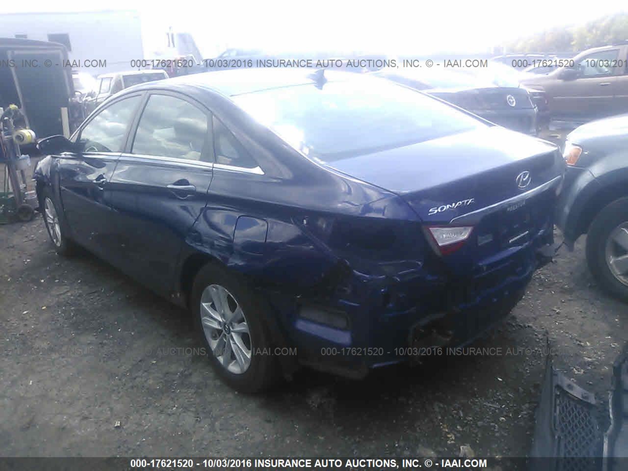 Photo 2 VIN: 5NPEB4AC7EH861413 - HYUNDAI SONATA 